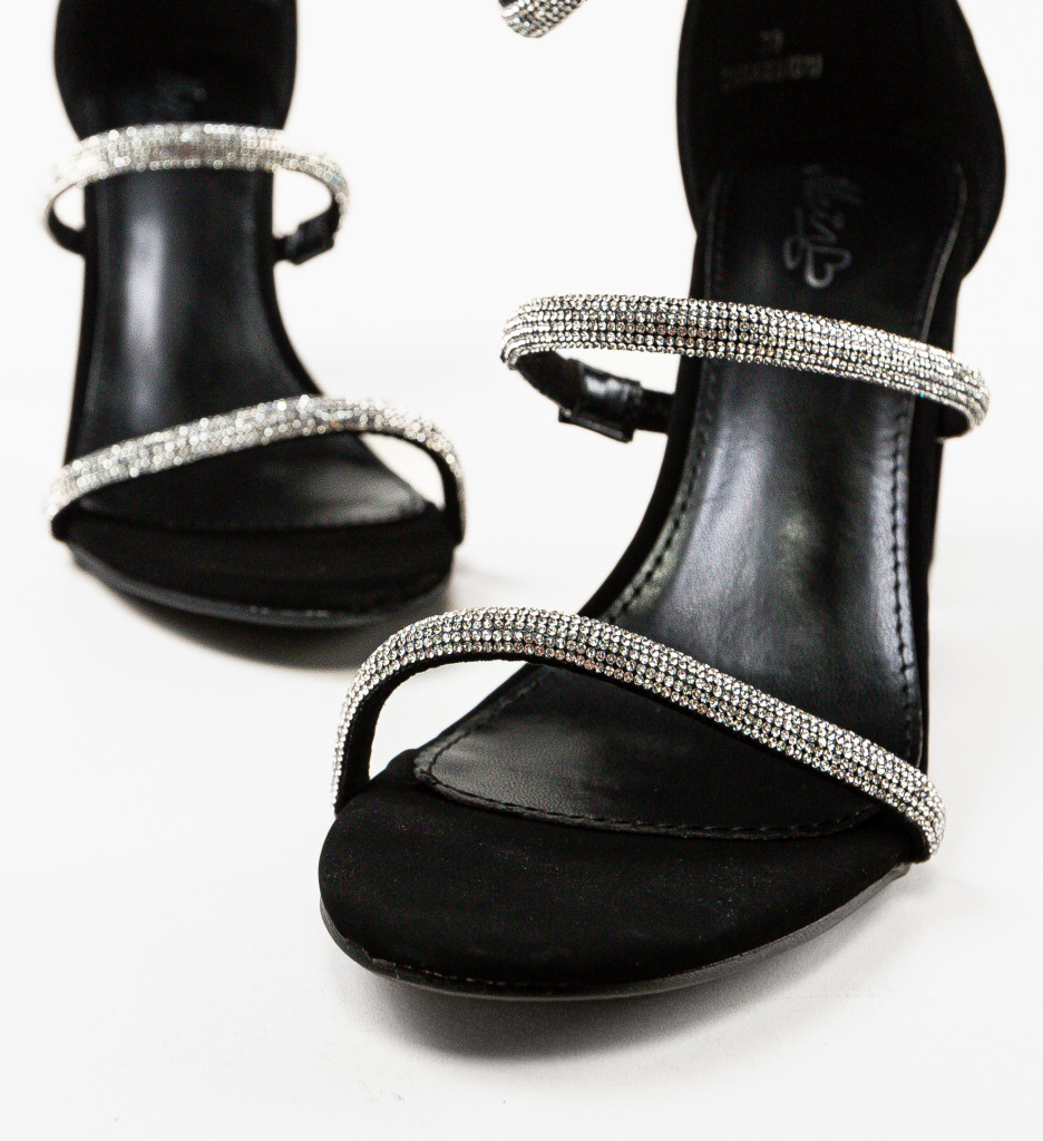 Sandale Delhi Negre - Eleganță și Stil pentru Orice Ocazie - imagine 8