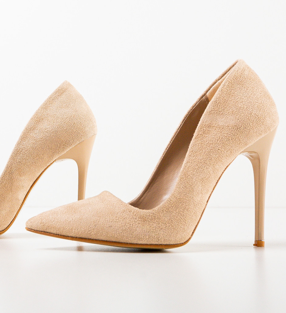 Pantofi Dama Pefeba Bej | Eleganță și Stil - imagine 7