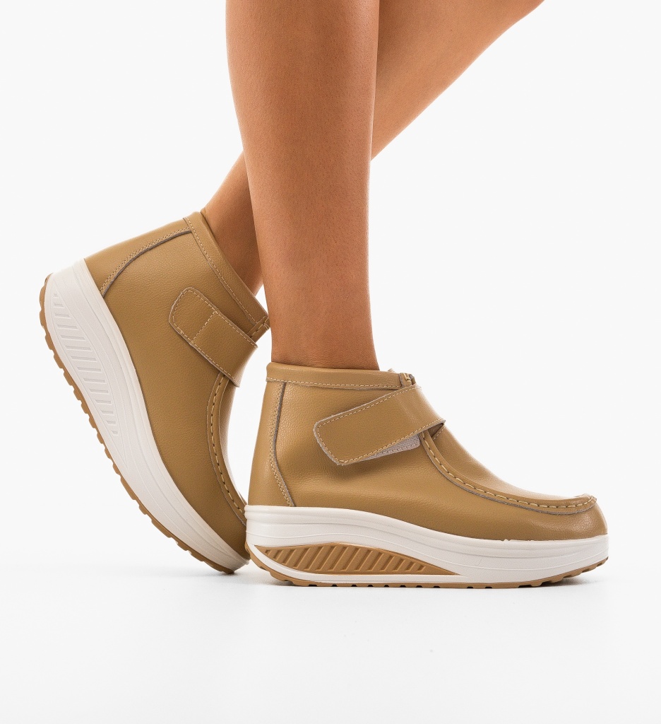 Pantofi Casual Misha Bej - Confort și Stil - imagine 2