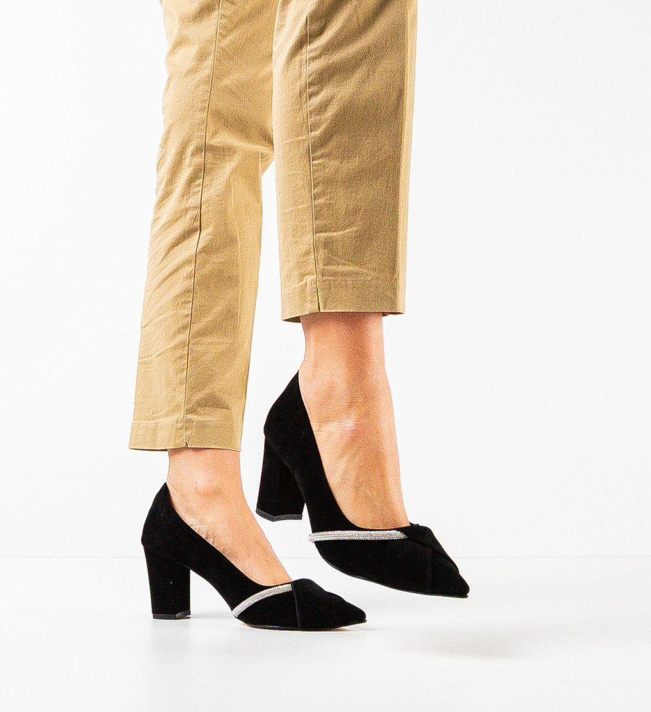 Pantofi Dama Urama Negri - Eleganță și Stil - imagine 3
