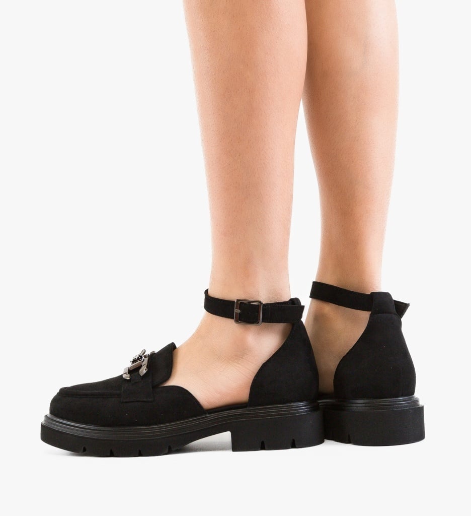 Pantofi Casual Corema Negri – Confort și Stil