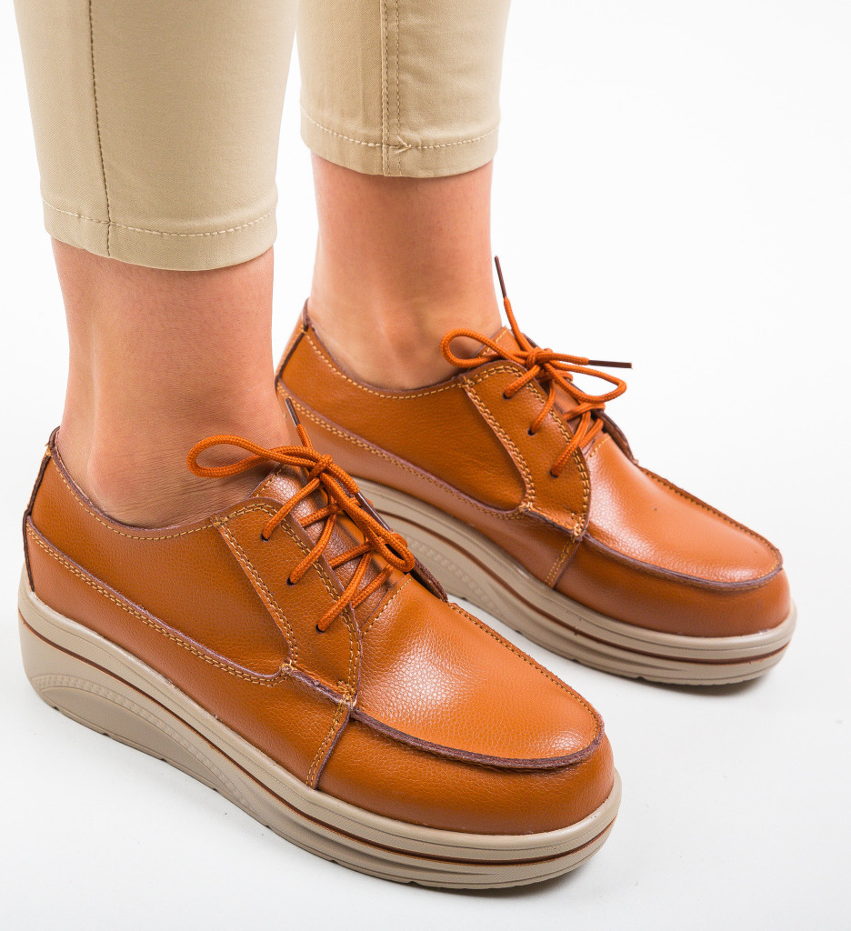 Pantofi Sport Atanom Camel - Confort și Stil - imagine 2