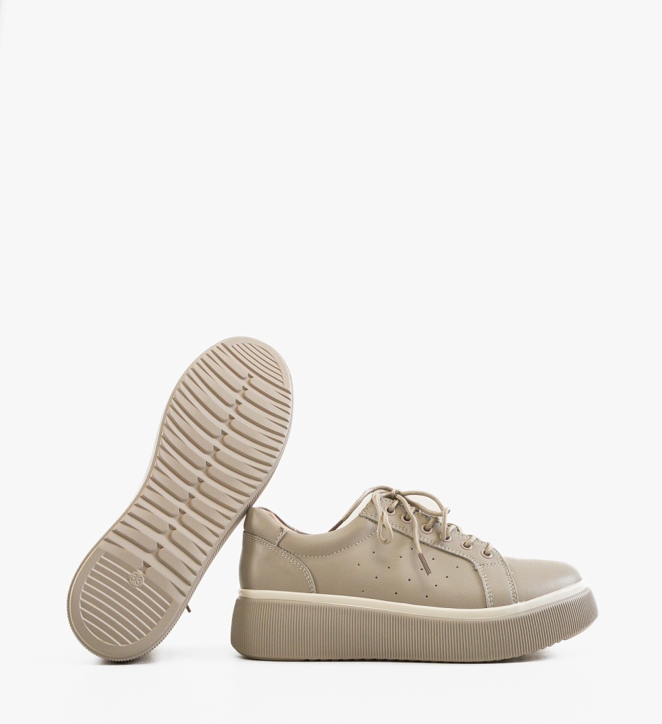 Sneakers Dama Jebry Gri | Confort și Stil Modern - imagine 5
