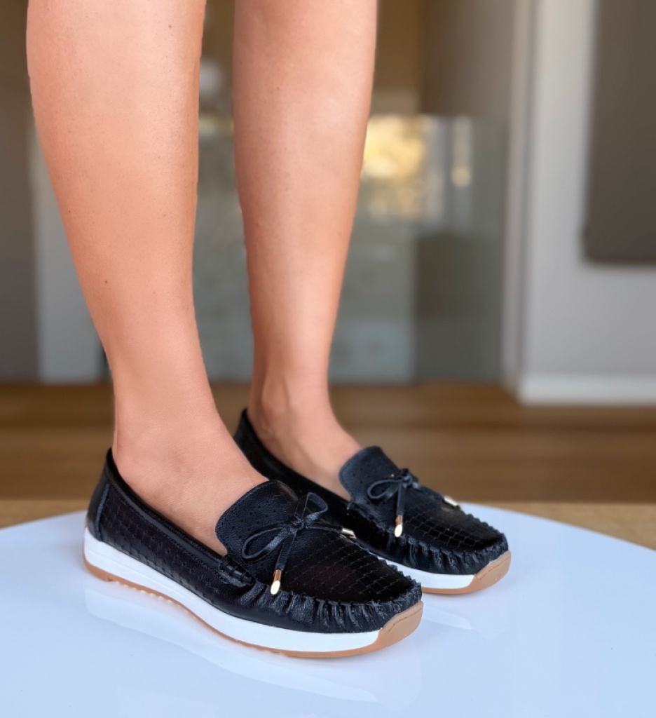 Espadrile Dama Negre Eregion | Confort Vară - imagine 8