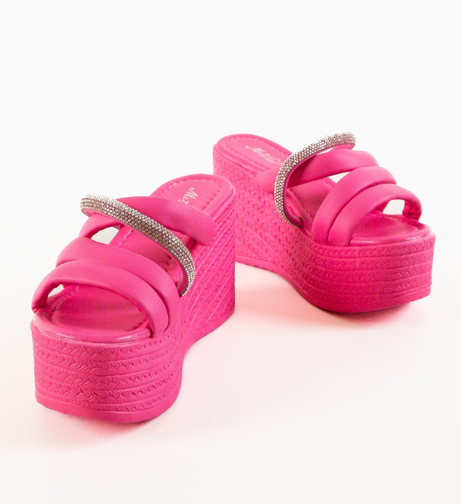 Platforme Namake Fuchsia | Stil și Confort - imagine 4