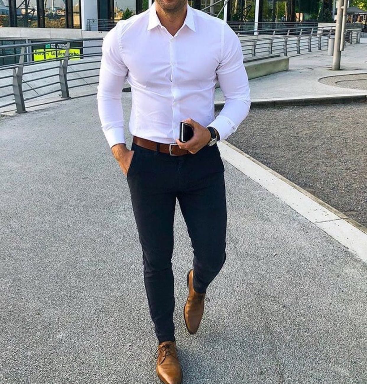 Tinuta Smart Casual Barbati 2 Piese - Stil Eleganta