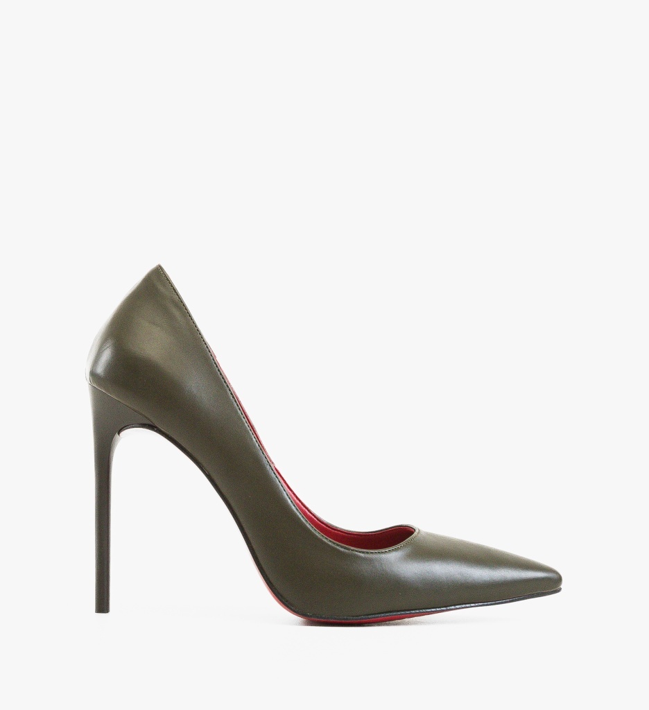 Pantofi Butyn Verde 2 | Toc Eleganți Dama - imagine 5