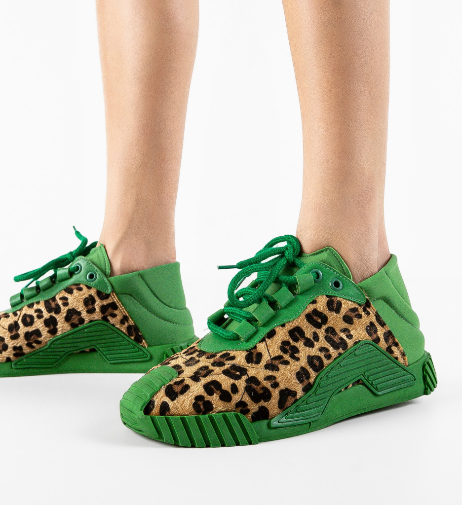Sneakers Kofta Dama Verzi - Confort și Stil - imagine 5