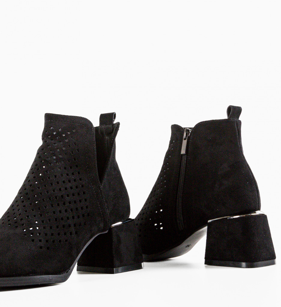 Botine Dama Maraya Negre - Eleganță și Stil - imagine 6