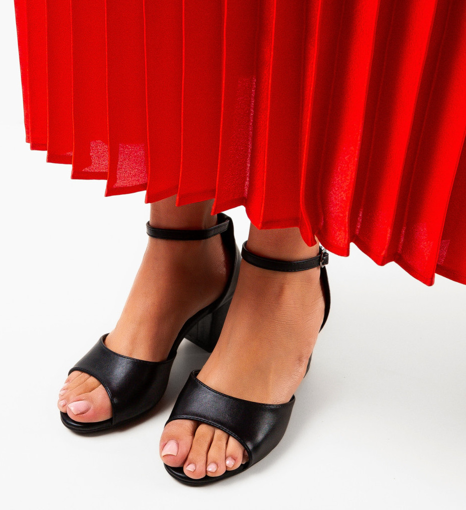 Sandale Bride Negre 2 - Eleganță și Stil - imagine 3
