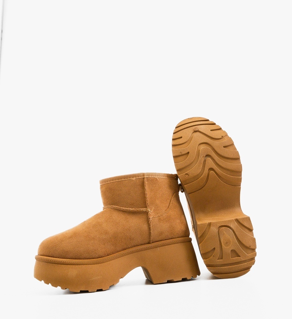 Ghete Dama Camel - Eleganță și Confort - imagine 5
