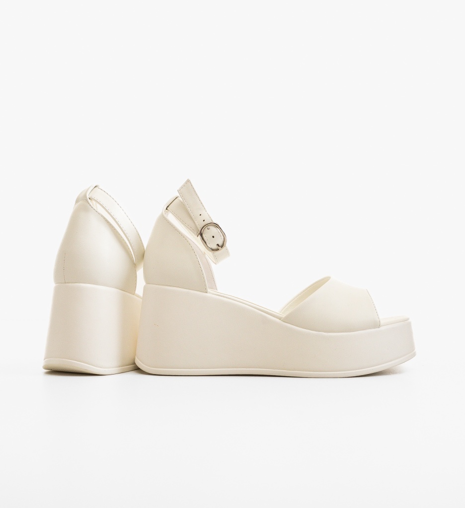 Platforme Vaska Albe - Confort și Stil - imagine 2
