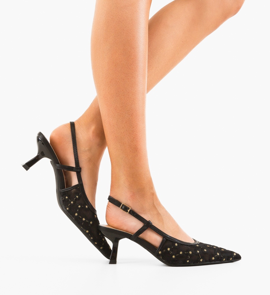 Pantofi Kylie Negri - Eleganță și Stil - imagine 2