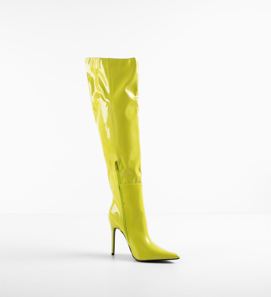 Bybyam Cizme Galbene cu Toc - Eleganță Asigurată - imagine 10