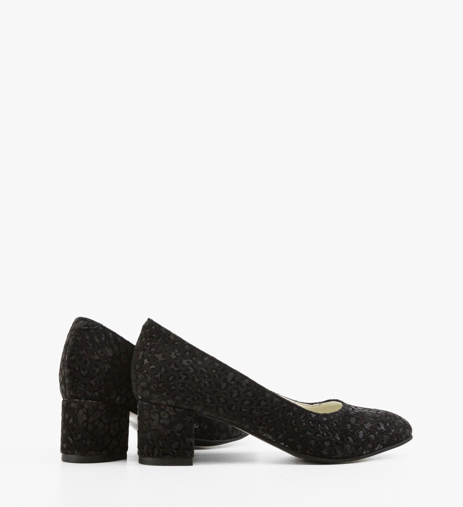 Pantofi Hynga Negri cu Toc Eleganți - imagine 4