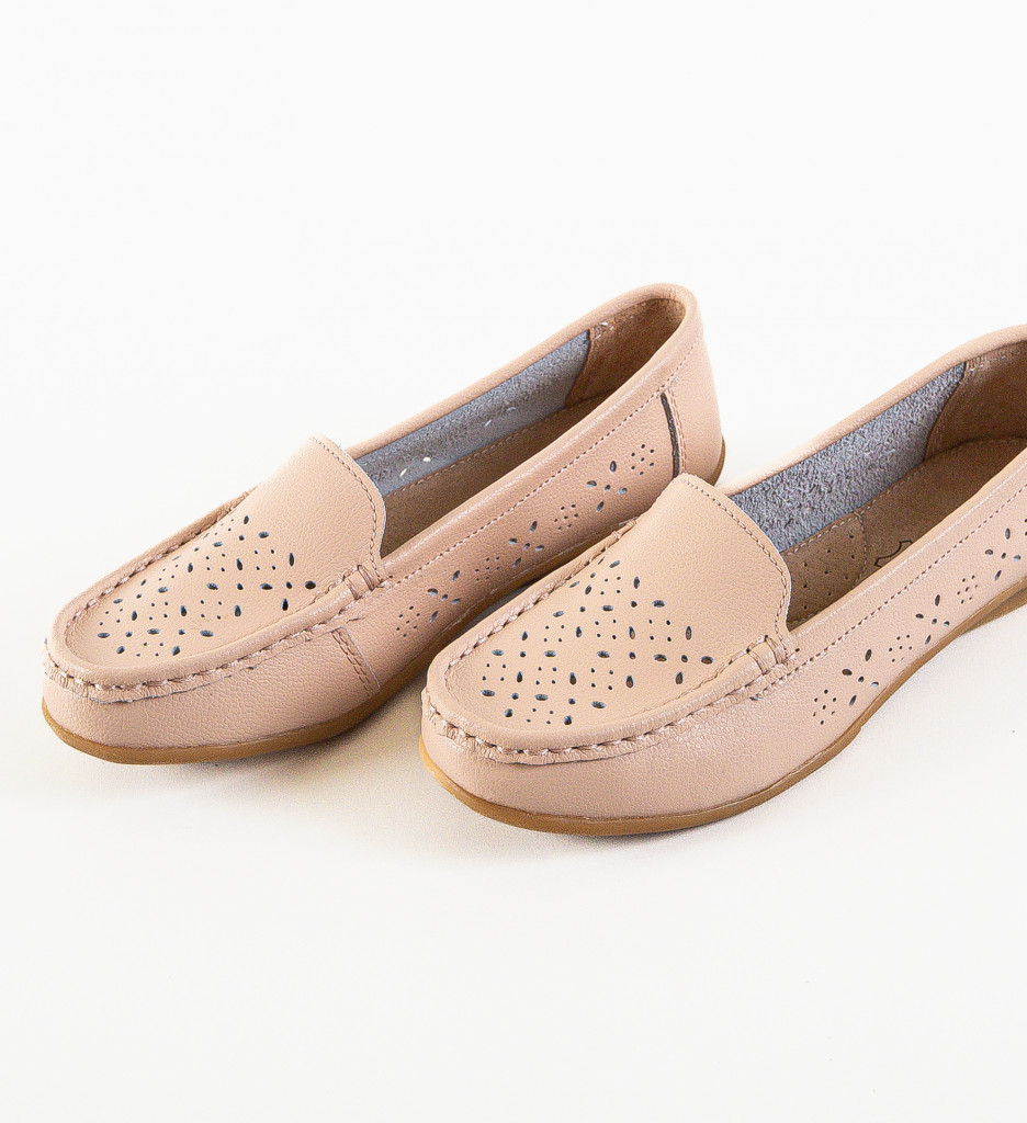 Pantofi Casual Roz Confort - Stil Modern