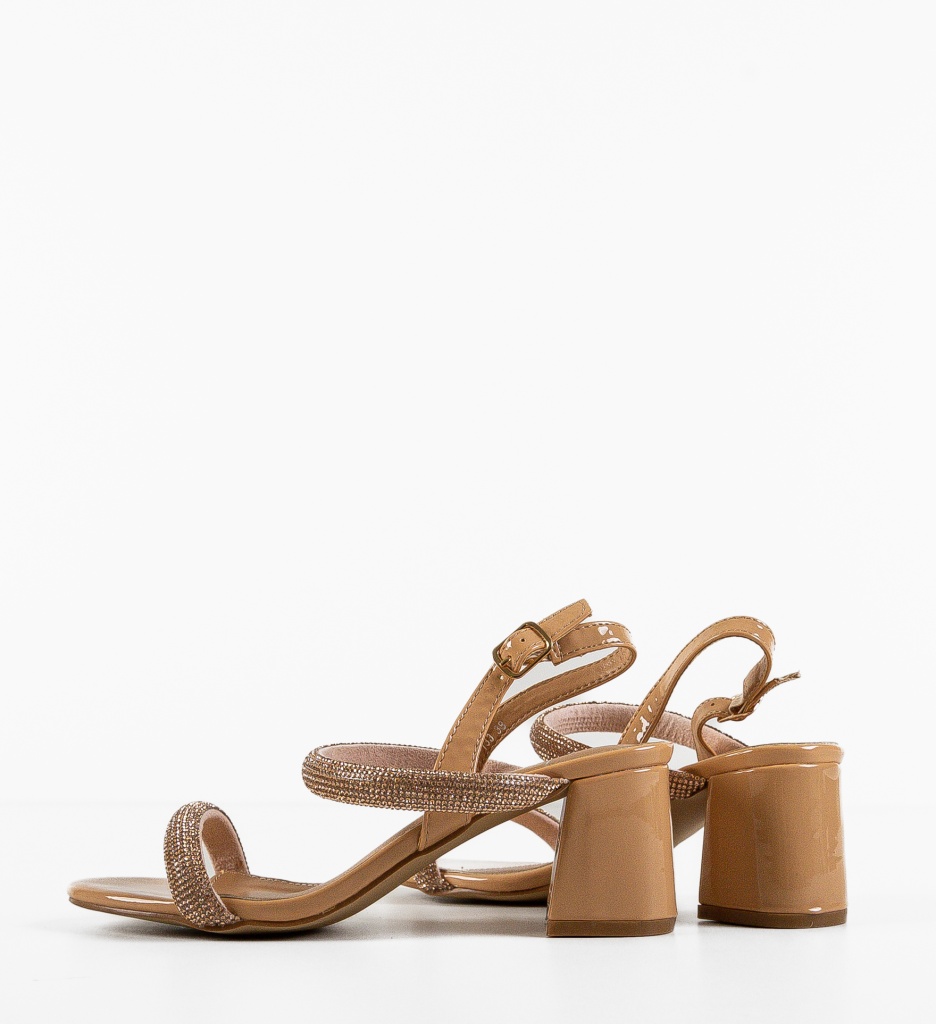 Sandale Nahum Nude | Eleganță și Stil - imagine 5