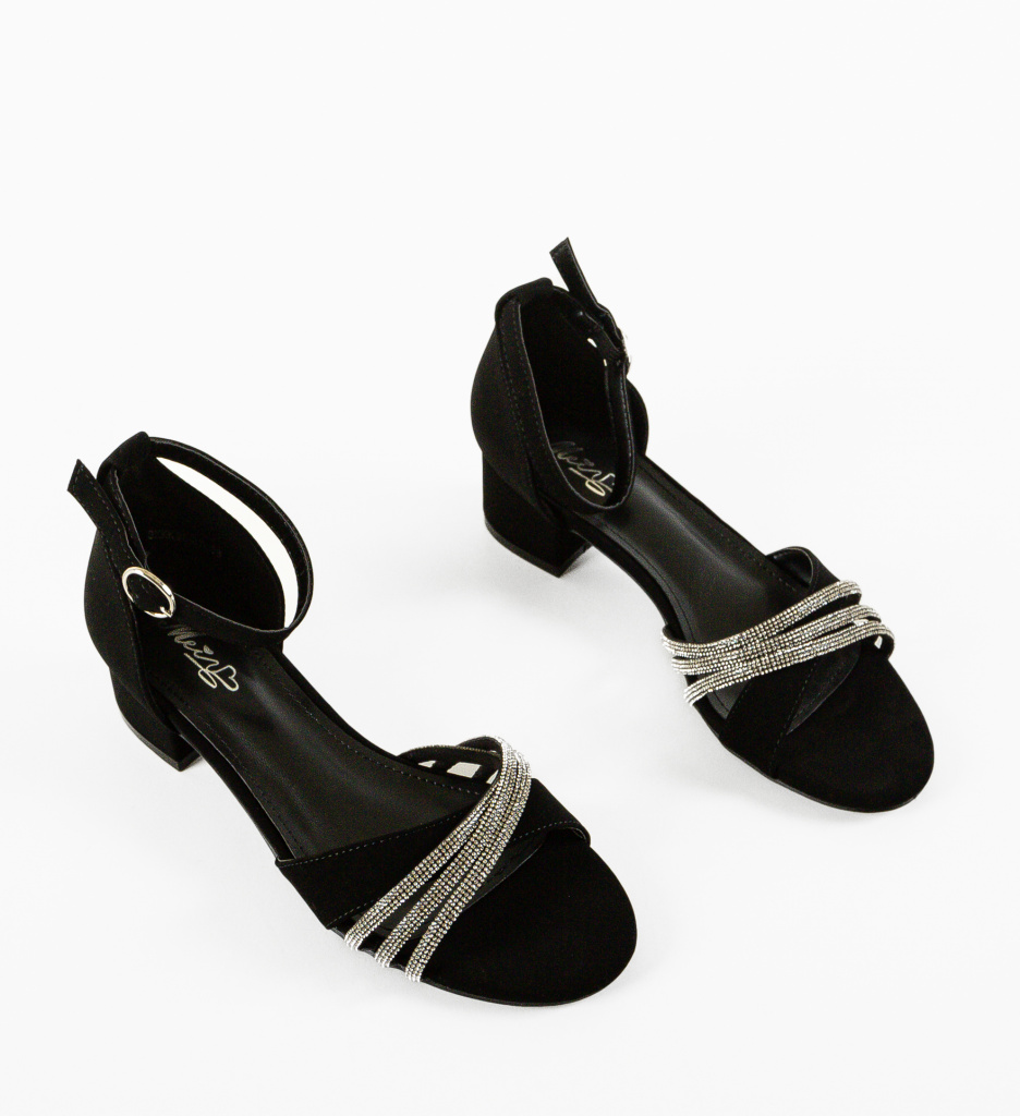Sandale Banessa Negre | Eleganță și Stil - imagine 6