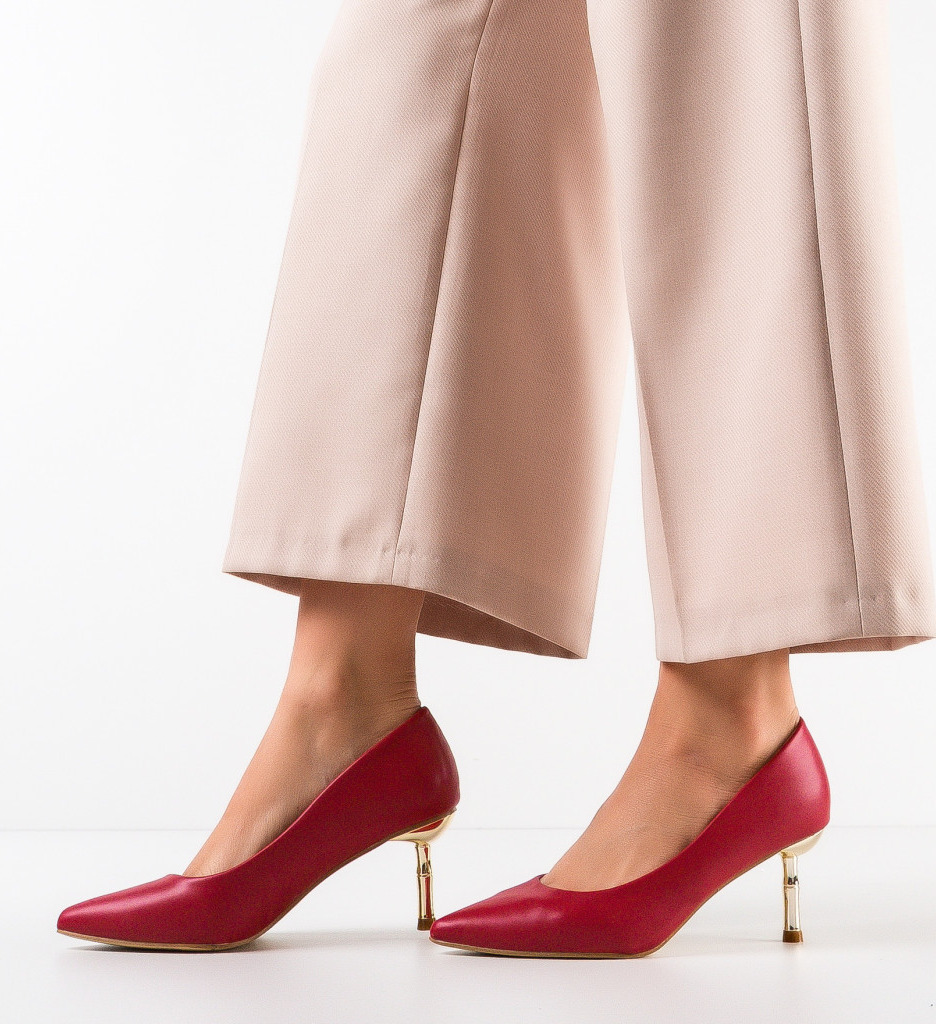 Pantofi dama Aneurin Grena - Eleganță și Stil - imagine 2