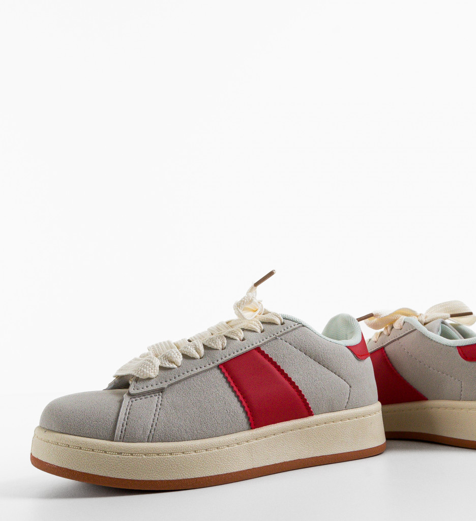 Sneakers Kionba Gri - Confort și Stil Sport - imagine 6