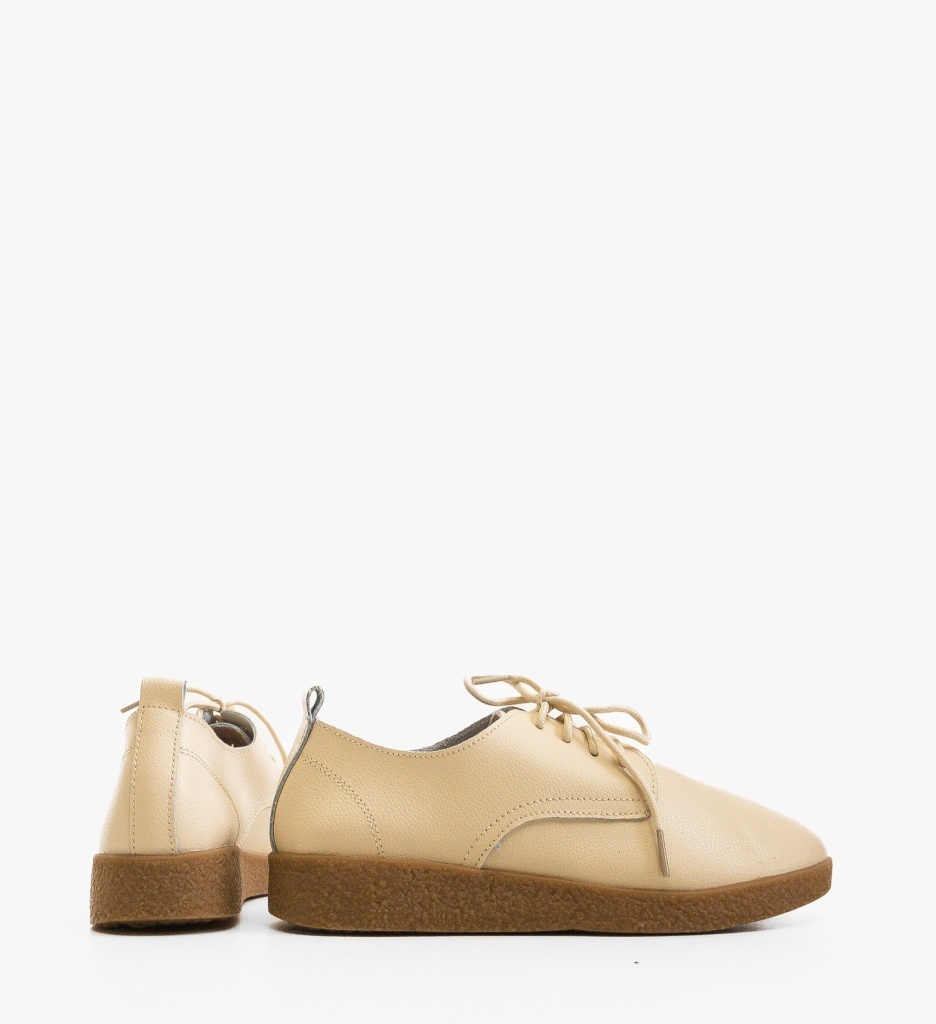 Pantofi Casual Sindre Bej | Confort & Stil - imagine 4