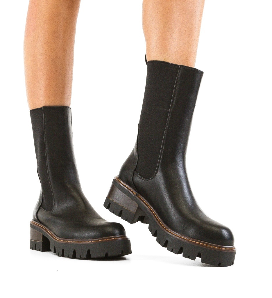 Ghete Dama Paidi Negre - Stil și Eleganță - imagine 2