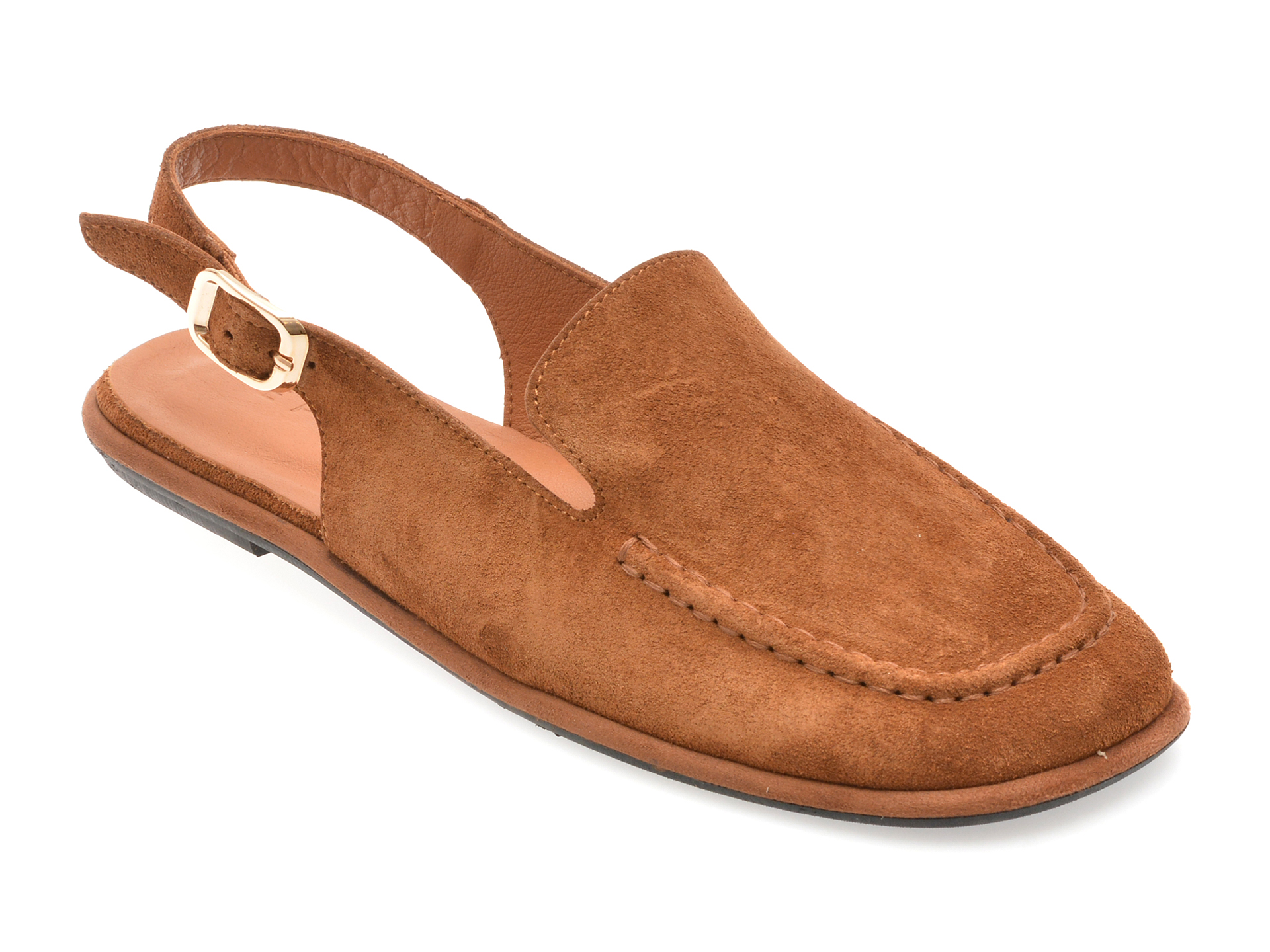 Papuci Dama Epica Piele Intoarsa Confort