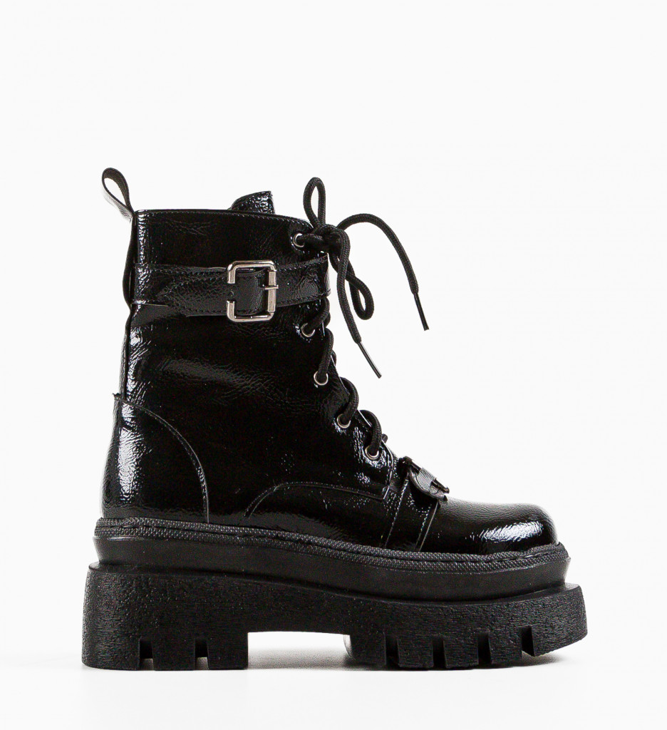 Ghete Dama Sorcer Negre 2 - Stil si Confort - imagine 5