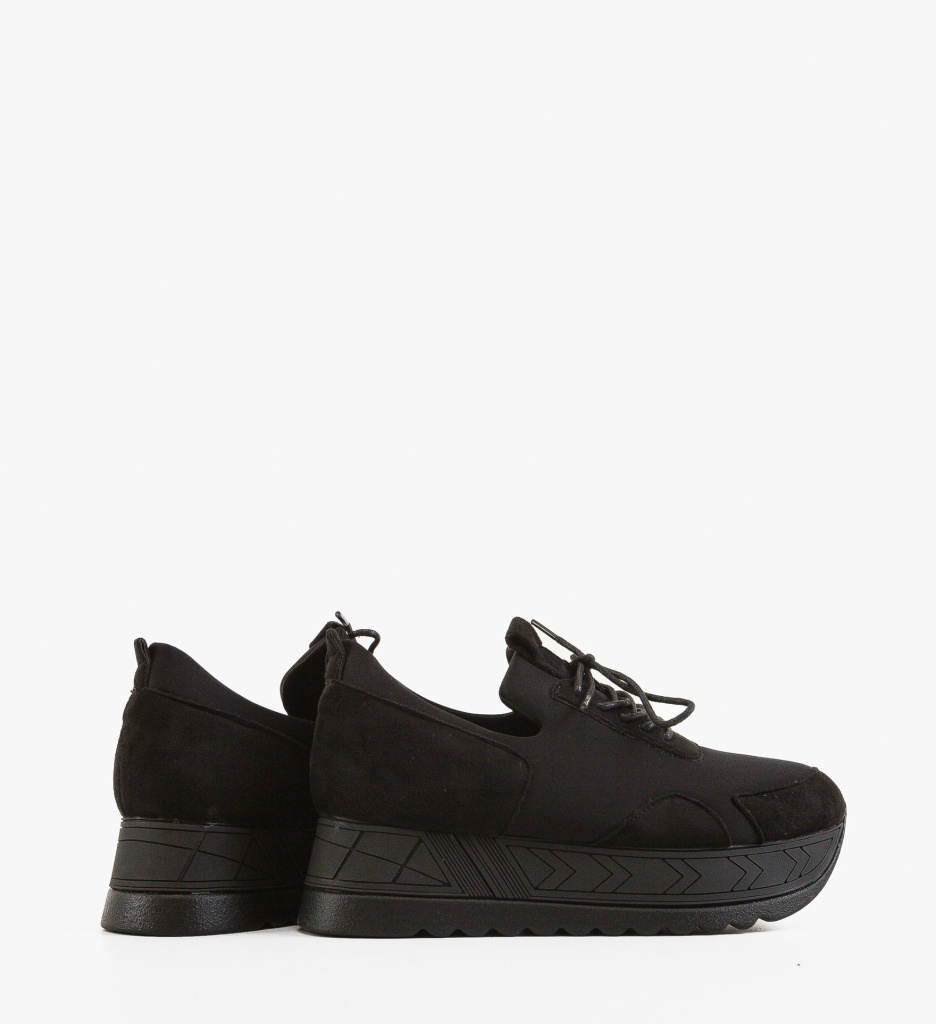 Sneakers Dama Gazy Negri - Confort și Stil - imagine 4