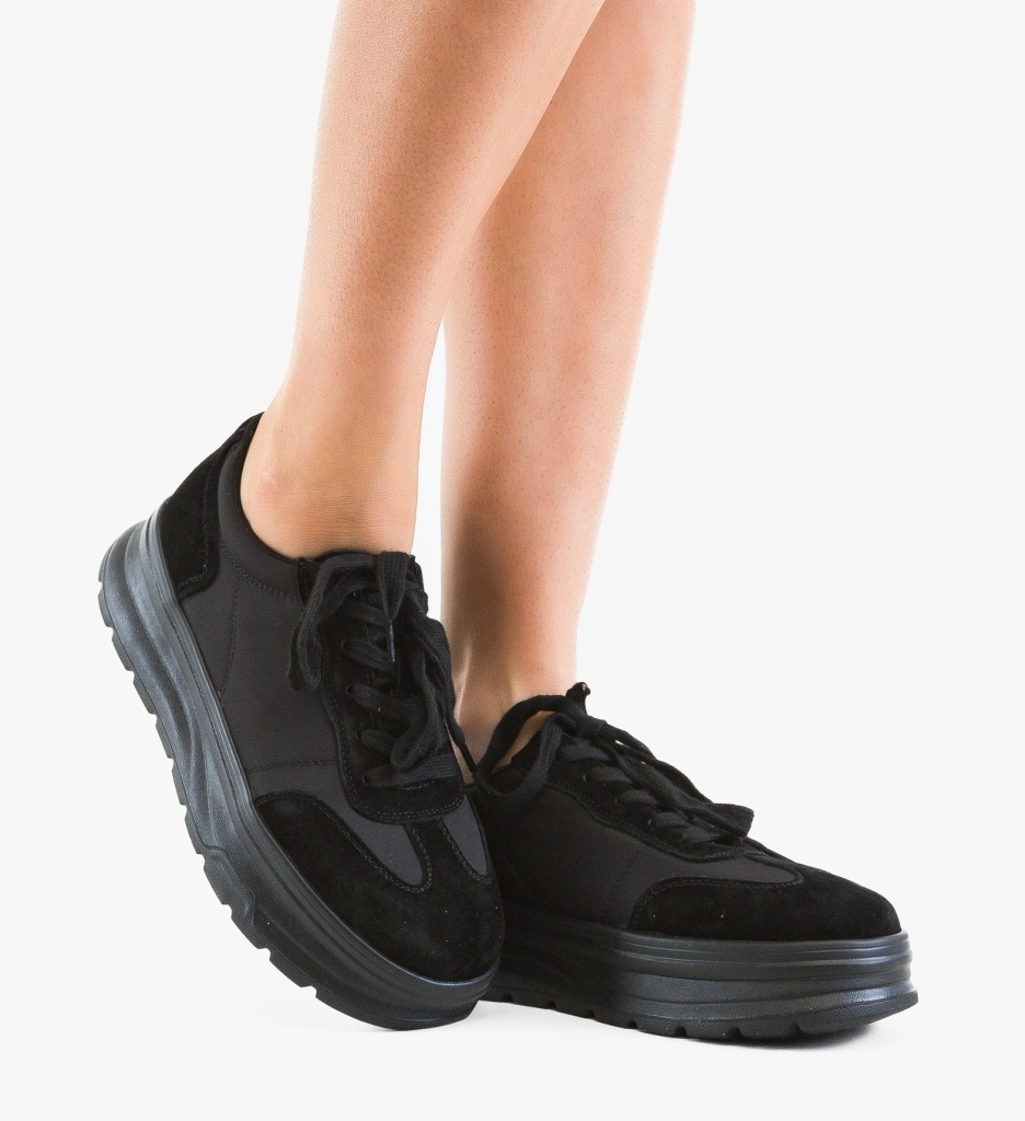 Sneakers Dama Dynal Negri - Confort si Stil - imagine 3