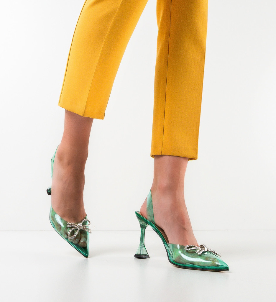 Pantofi dama Ogasy Verzi - Stil și Eleganță - imagine 3
