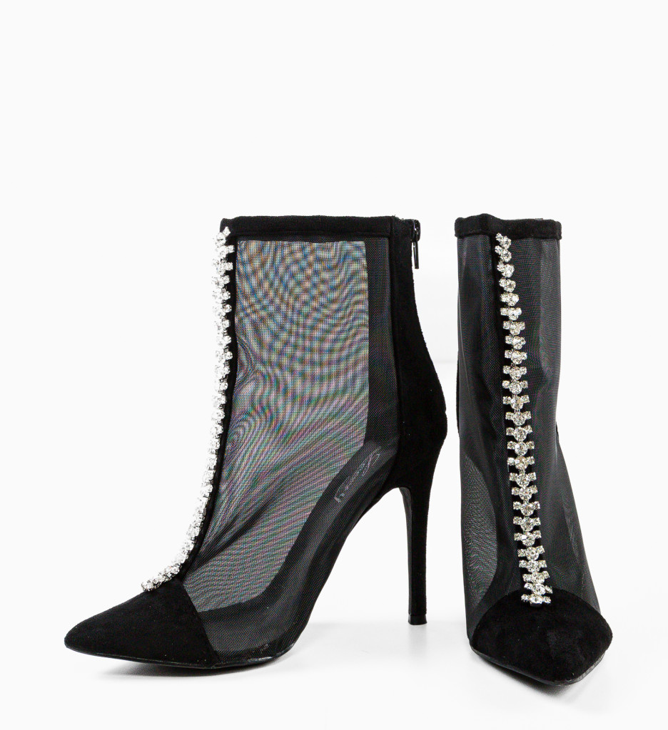 Botine Dama Arun Negre - Eleganță și Confort - imagine 6