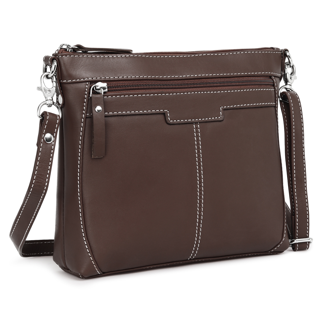 Geanta Claudie GT3881 Piele Naturală Maro India