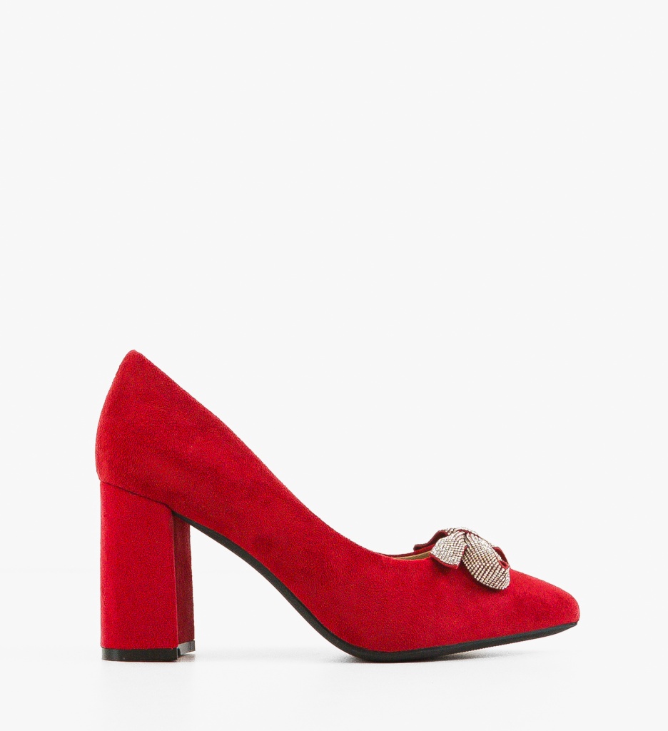 Pantofi Yesee Rosii | Eleganță și Stil - imagine 7