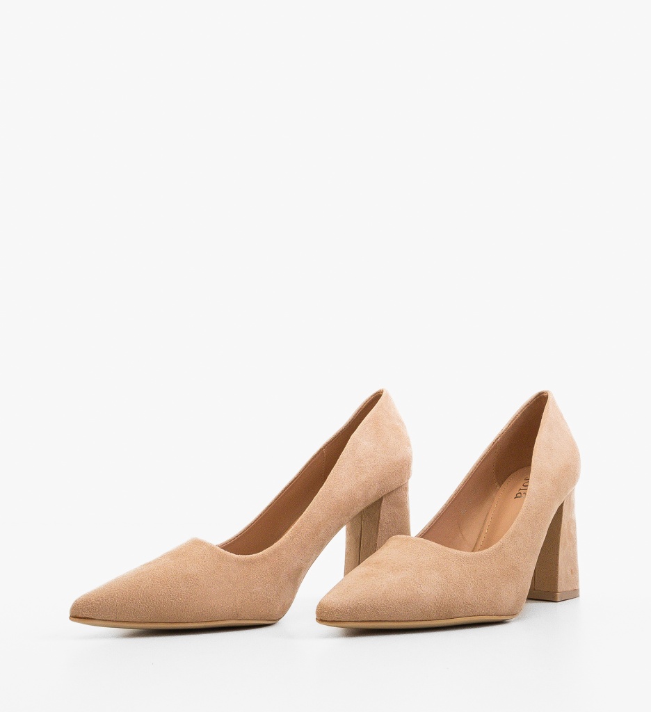 Pantofi Dama Kiran Bej - Eleganță și Stil - imagine 5