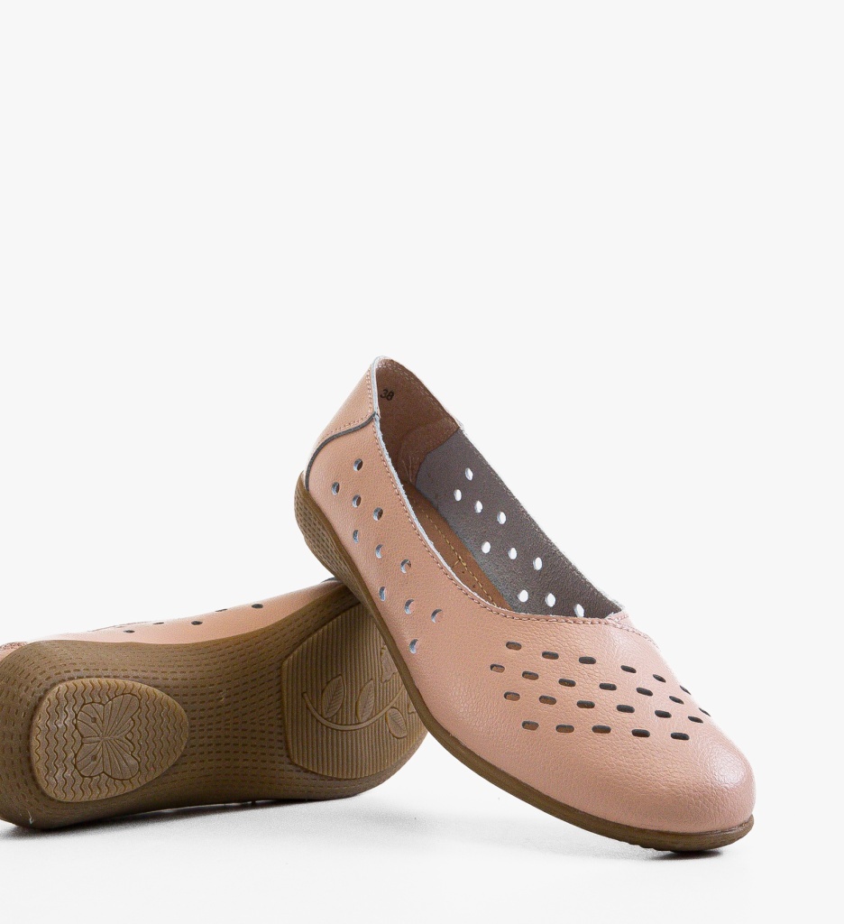 Balerini Dama Vanga Roz - Confort Casual Eleganți - imagine 3
