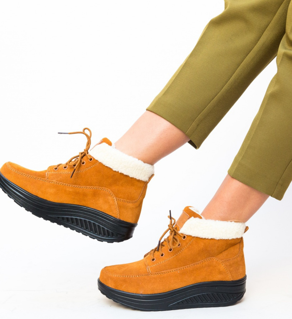 Pantofi Casual Blind Camel - Eleganță Relaxată - imagine 3
