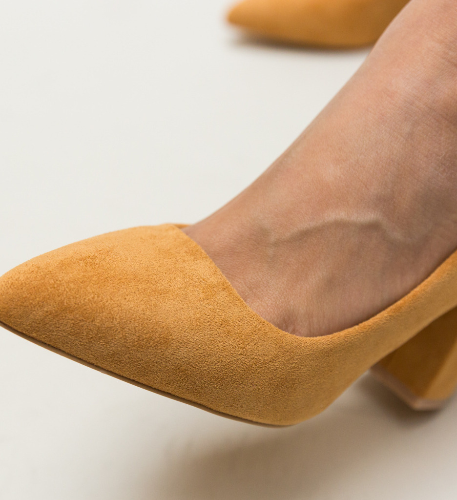 Pantofi Faulker Camel Eleganți și Versatili - imagine 4