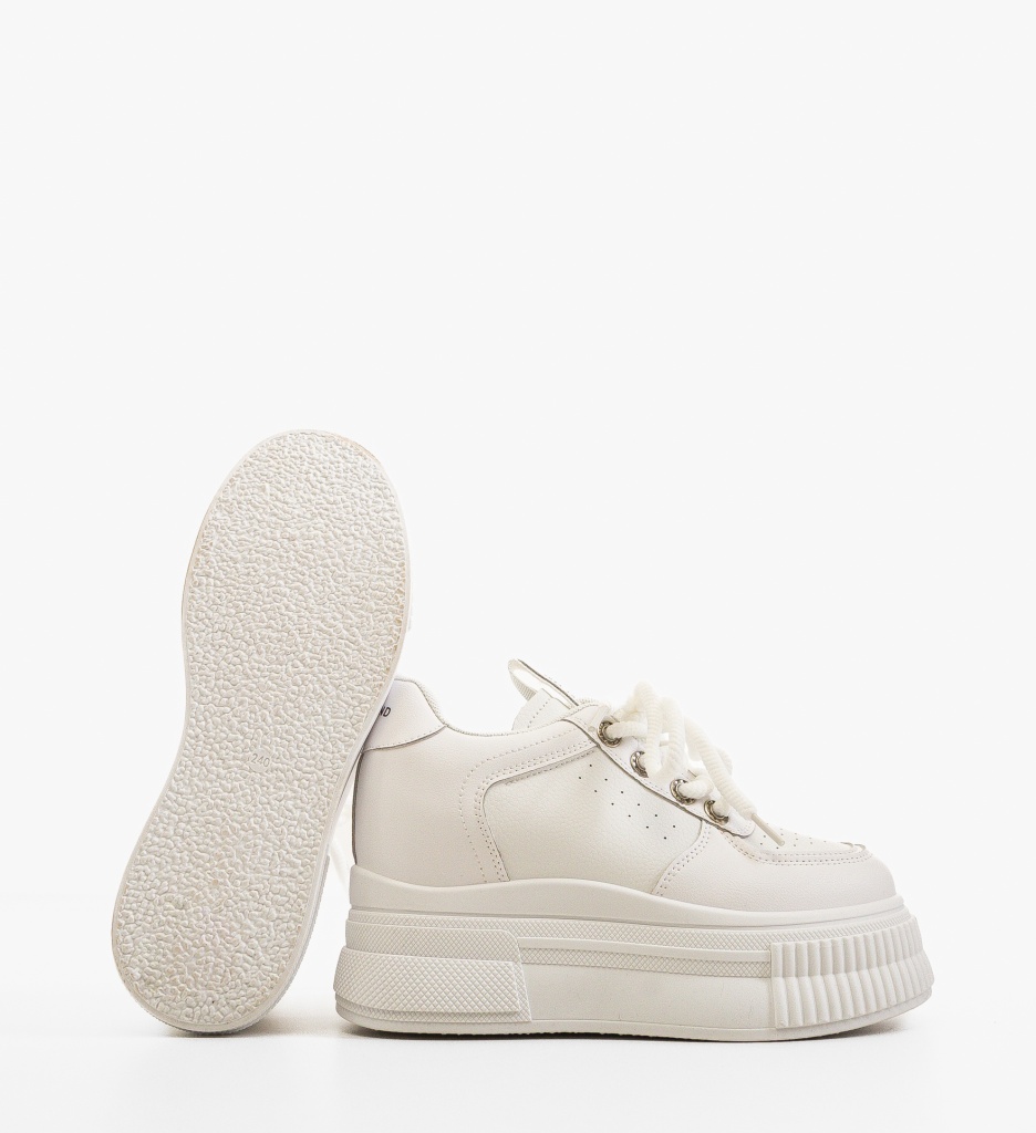 Sneakers Dama Shang Albi | Confort și Stil - imagine 5
