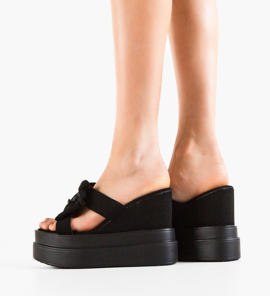 Platforme Reteon Negre - Confort și Stil - imagine 3