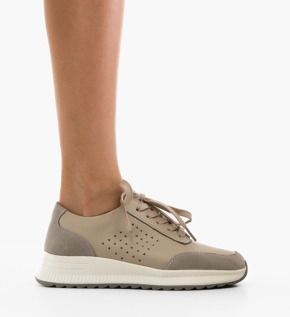 Sneakers Trybary Gri | Confort & Stil - imagine 5