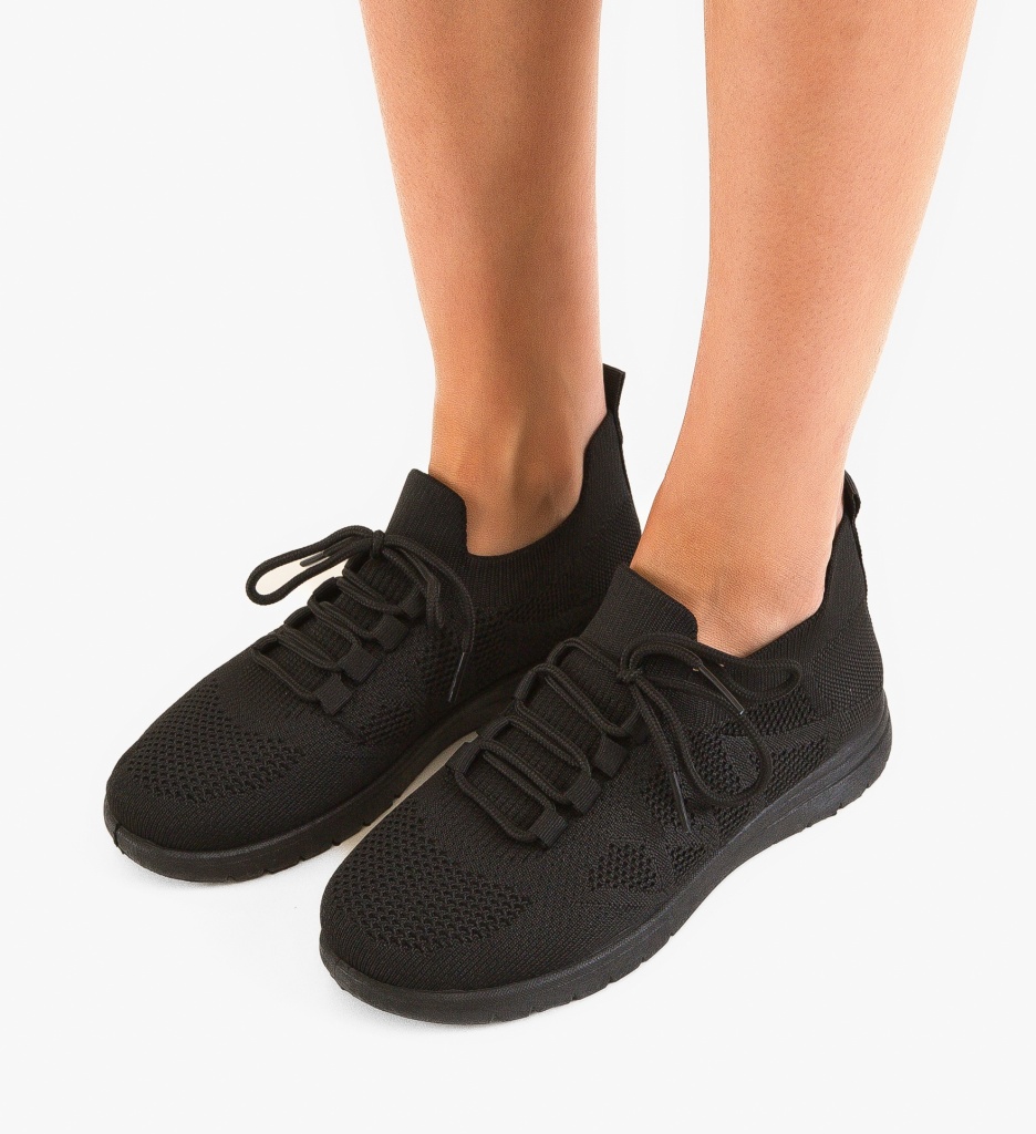 Sneakers Hildred Negri - Confort și Stil Urban - imagine 3