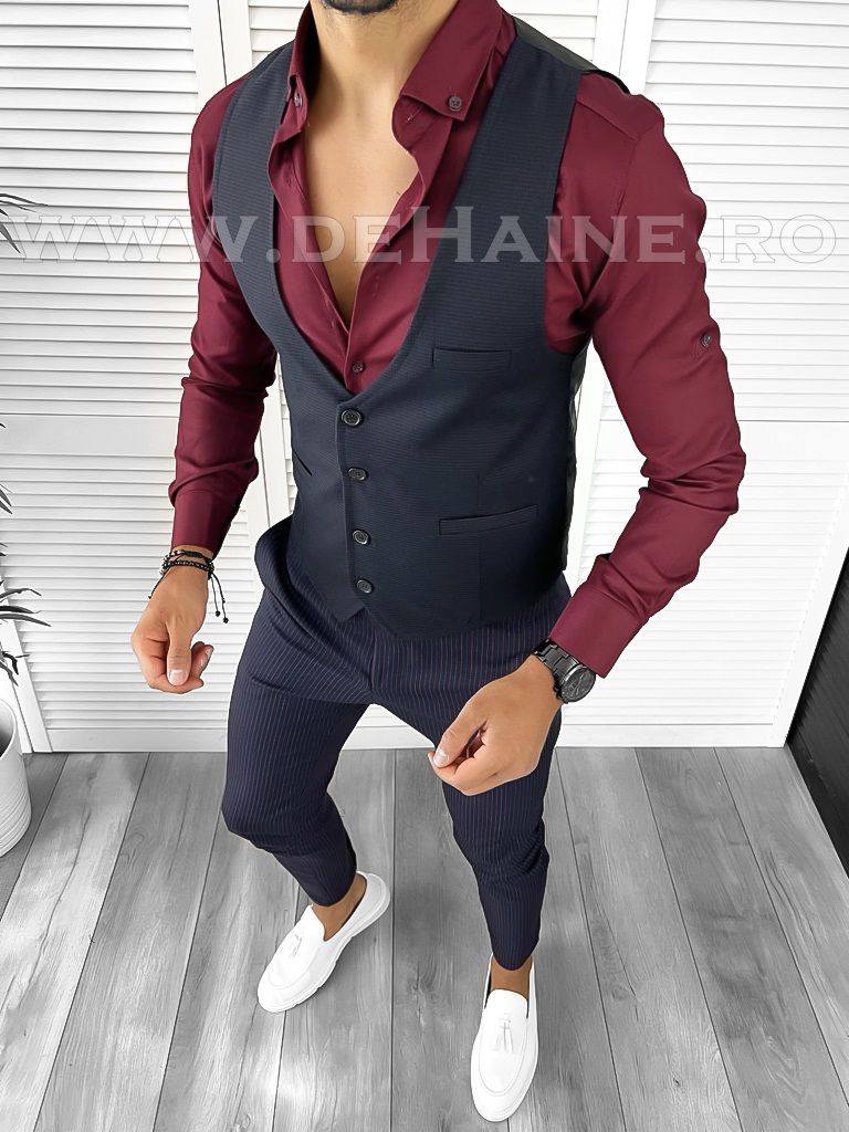 Ținută Smart Casual Bărbați 3 Piese Eleganță