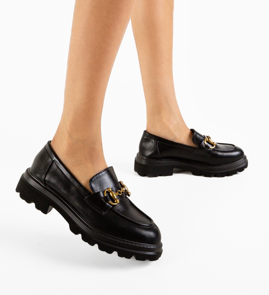 Pantofi Casual Dama Sashi Negri - Confort Zilnic - imagine 3