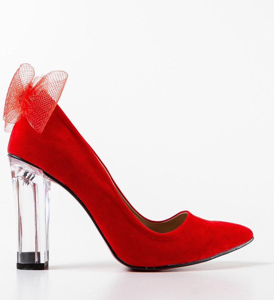 Pantofi Uncer Rosii - Eleganță și Stil - imagine 4