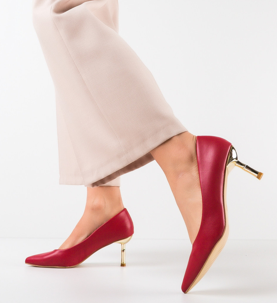 Pantofi dama Aneurin Grena - Eleganță și Stil - imagine 3