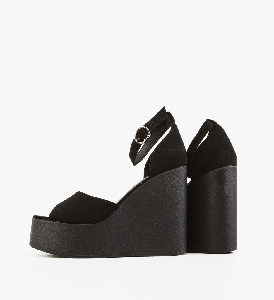 Platforme Zamir Negre | Stil Asigurat - imagine 5