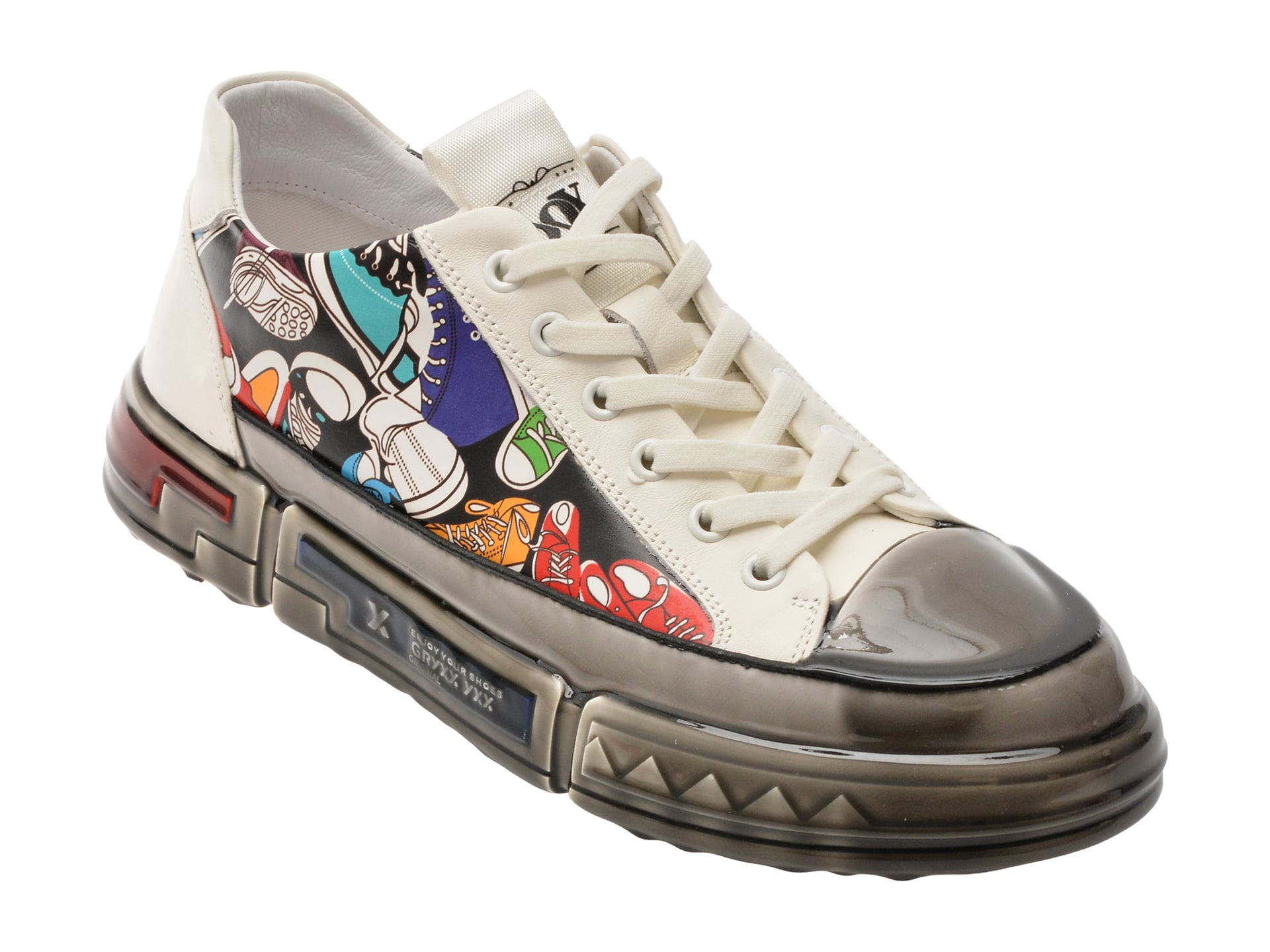 Pantofi GRYXX Alb Piele | Eleganță și Confort