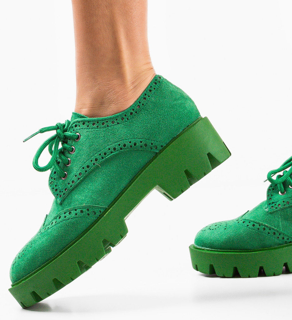 Pantofi Casual Gomine Verzi | Confort și Stil