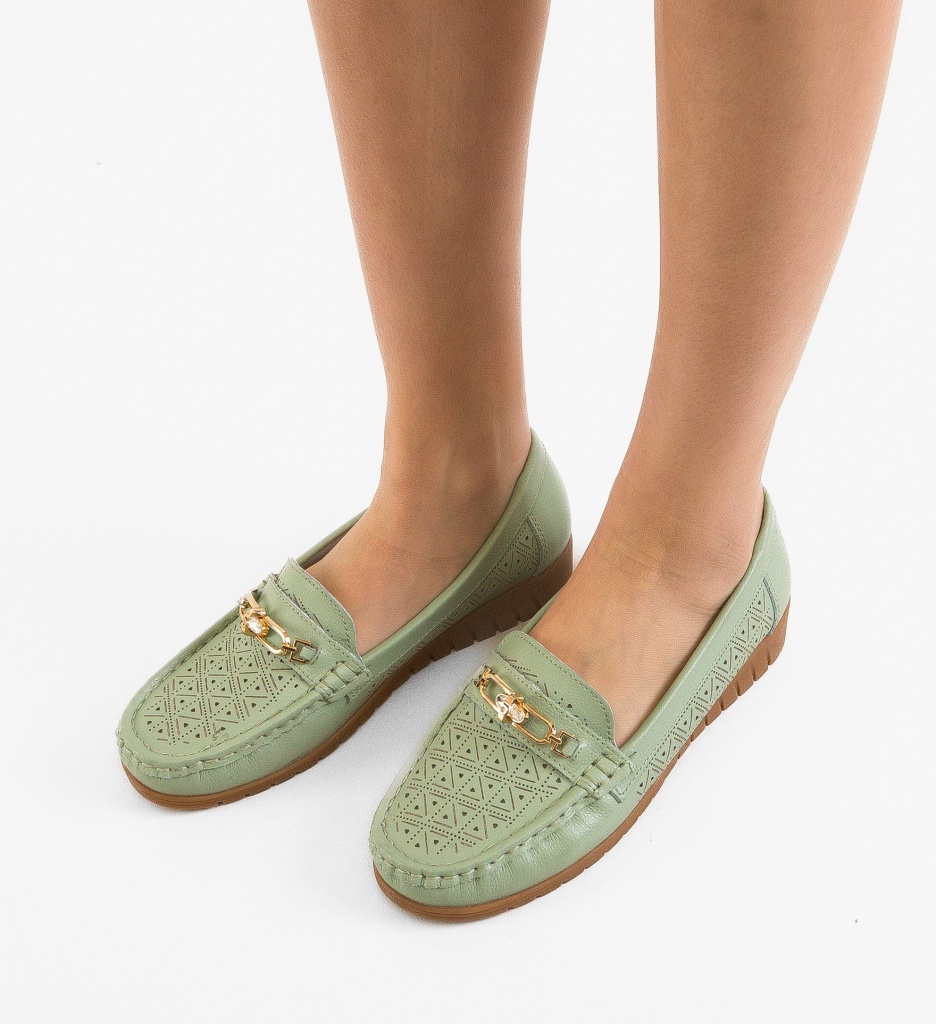Espadrile Dama Chad Verzi | Confort Casual - imagine 3